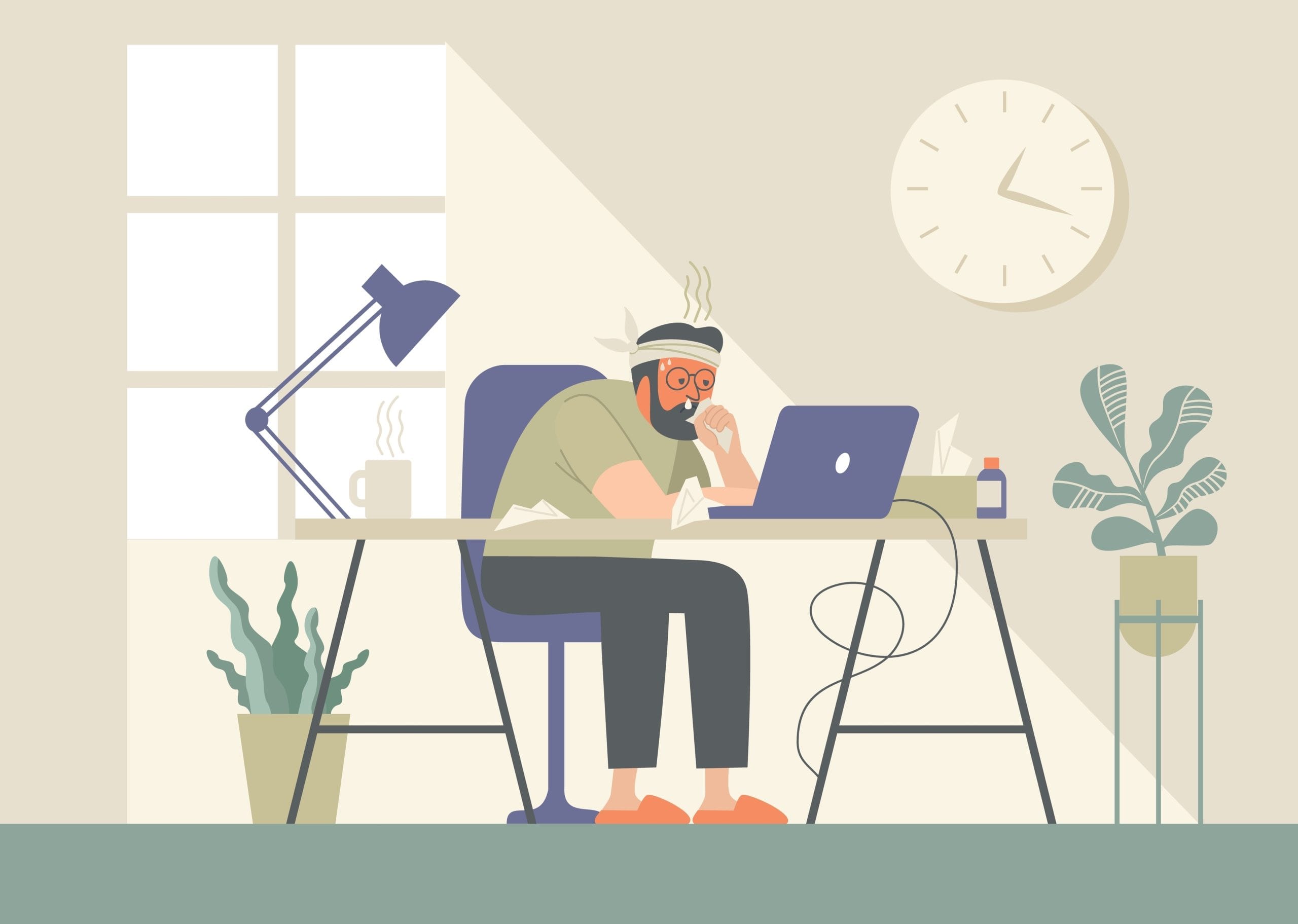 Tis the season for sickness – How powering through harms productivity